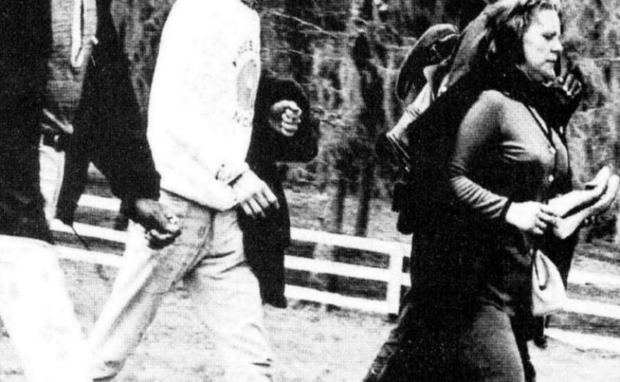 Sally Liuzzo-Prado remembers that her mother, Viola, walked barefoot whenever she could, "she just hated shoes." This photo shows the civil rights activist in the days before she was shot and killed in Alabama. When her body was removed from her car, she was barefoot.