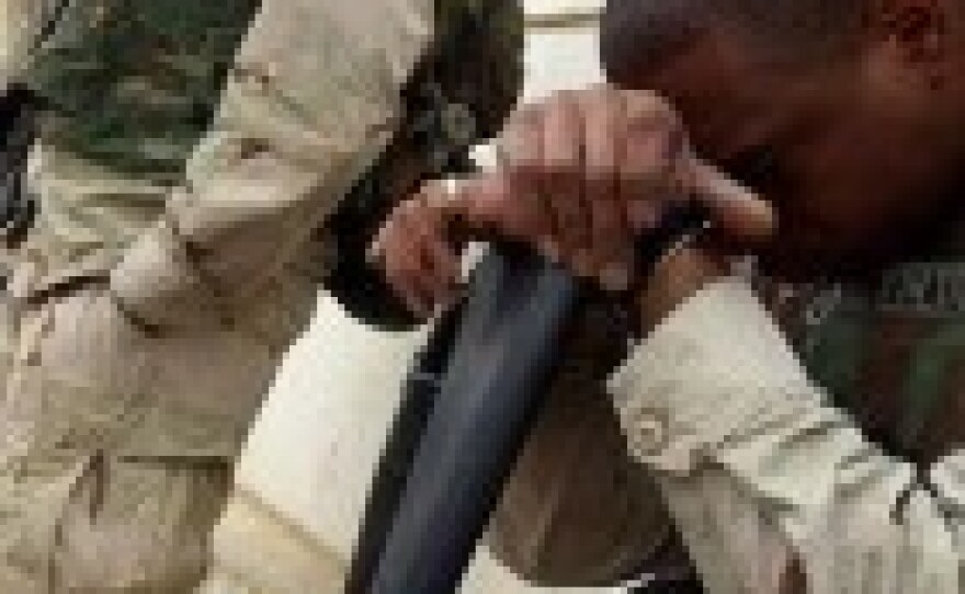 Combat troops in Iraq