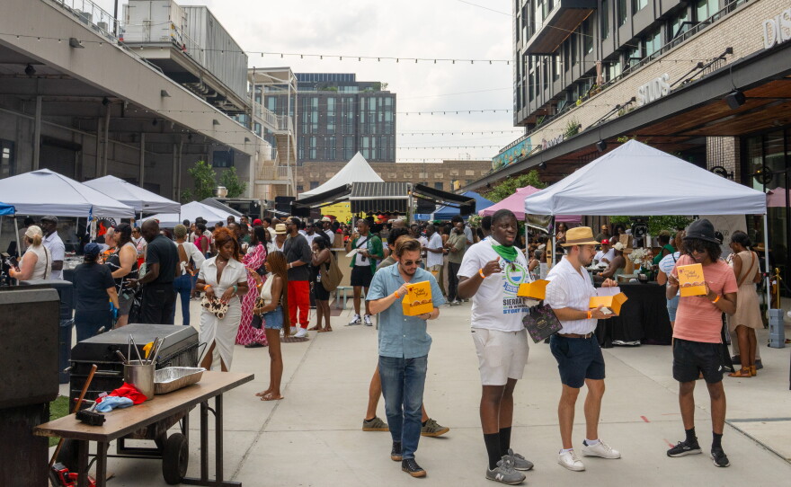 Two thousand people attended the Jollof Festival at Union Market in Washington, D.C.