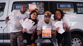 Alliance San Diego is offering free rides to polling places in communities like City Heights, Nov. 8, 2016. 