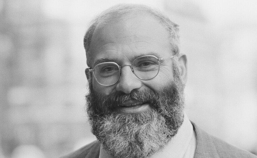 Renowned British neurologist and author Oliver Sacks, pictured in London in 1983, died Sunday of cancer. He was 82.
