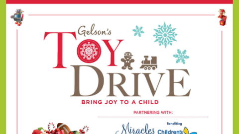 Gelson’s Annual Holiday Toy Drive