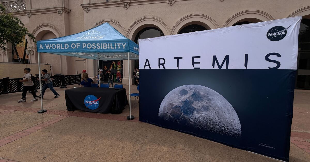 Η Εβδομάδα ARTEMIS ξεκινά στο Fleet Science Center στο Balboa Park