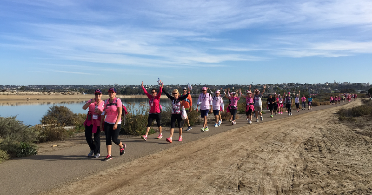 3-Day Susan G. Komen Breast Cancer Walk Kicks Off In Del Mar | KPBS ...