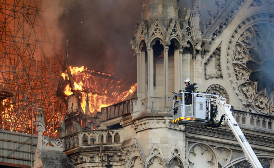 Author Victor Hugo described the cathedral as "a vast symphony in stone" in his beloved 1831 novel, <em>Notre Dame de Paris.</em>