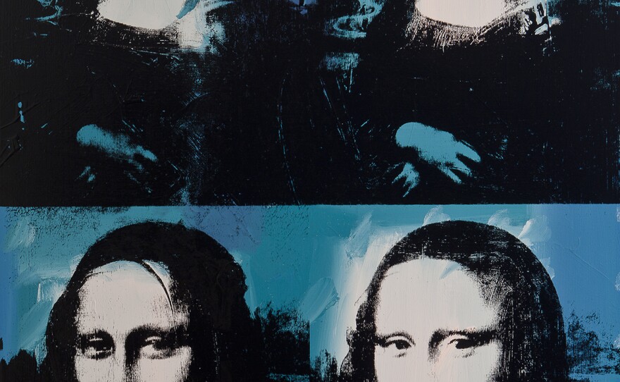 Andy Warhol's <em>Mona Lisa Four Times,</em> 1978.