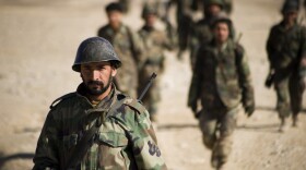 Afghan Army recruits