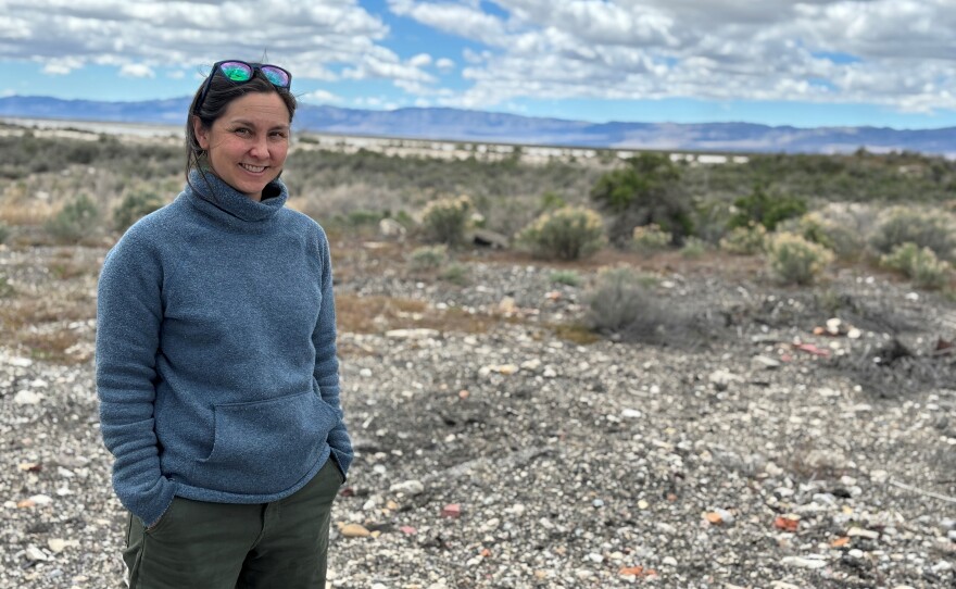 Skeptical about a nuclear renaissance, Lexi Tuddenham, executive director of Health Environment Alliance for Utah, is concerned about her state's proposal to store nuclear waste near the Great Salt Lake.