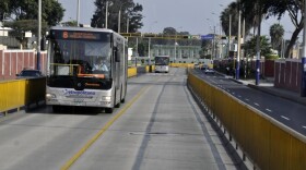 Rapid buses have found homes in cities around the world. But they're not finding a place to terminate in downtown San Diego. 