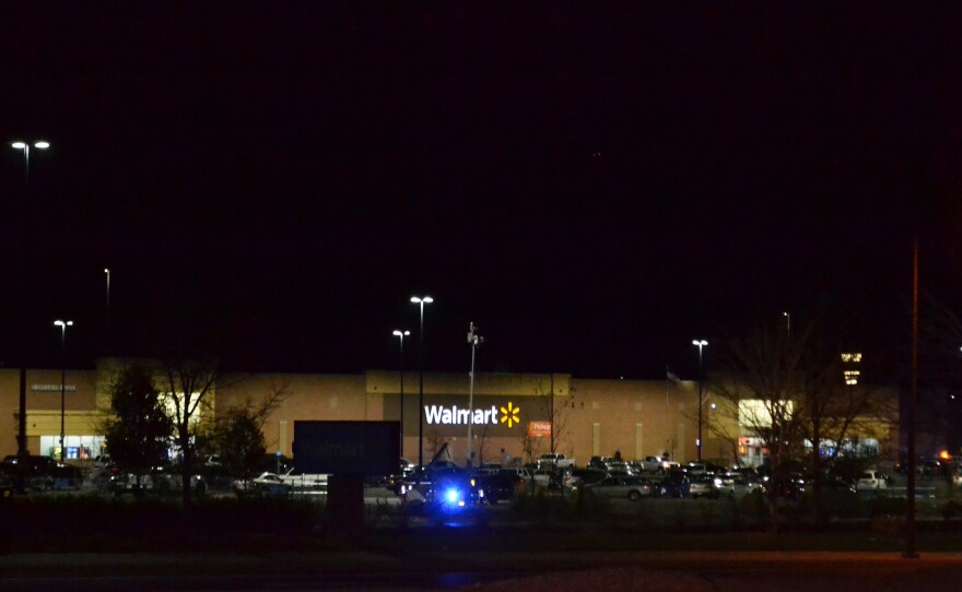 Three people were shot dead in a Thornton, Colo., Walmart on Wednesday night, and police arrested the suspected gunman one day later.