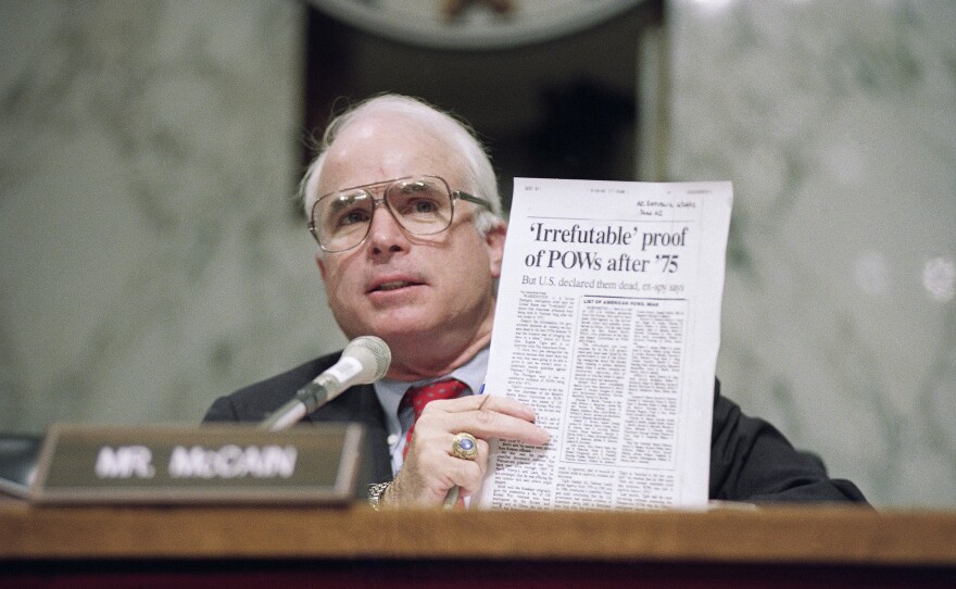 In 1992, McCain shouldered the long effort to account for American soldiers still missing from the war and to normalize relations with Vietnam.