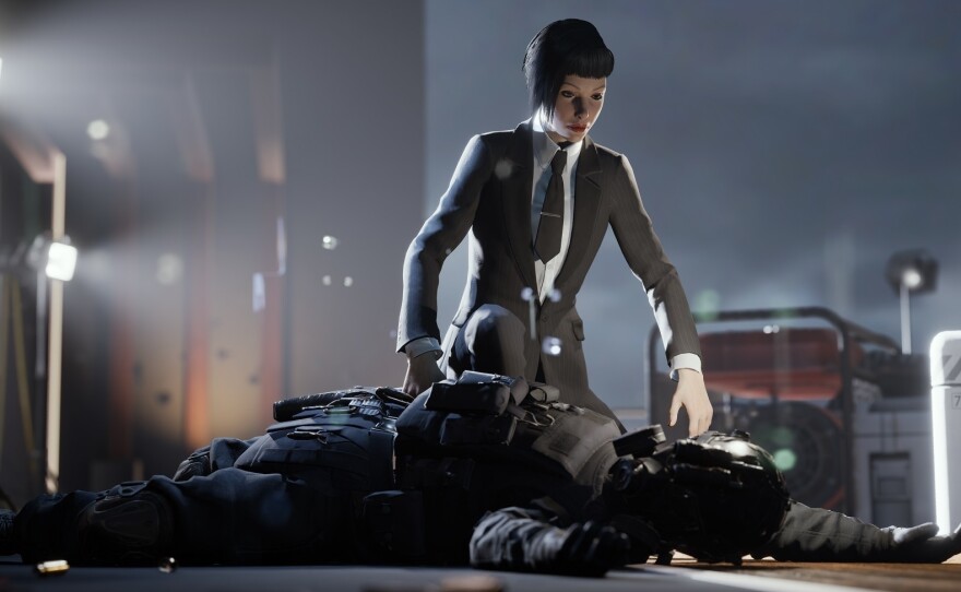 Leysha, a vampire with psychic powers, is on the case.