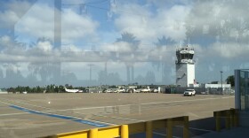 McClellan-Palomar Airport control tower in Carlsbad, Oct. 2015.