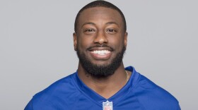 Nat Behre of the New York Giants is shown in this file photo from June 15, 2015.
