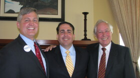 Candidates for the 3rd District seat on the San Diego County Board of Supervisors : Democrat Dave Roberts and Republicans Steve Danon and Carl Hilliard, at the Rancho Bernardo Country Club,  put on by the Conservative Order of Good Government , April 10th 2012.