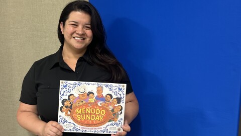 Author María Dolores Águila joins Midday Edition to discuss her new book "Menudo Sunday" on Aug. 5, 2025.