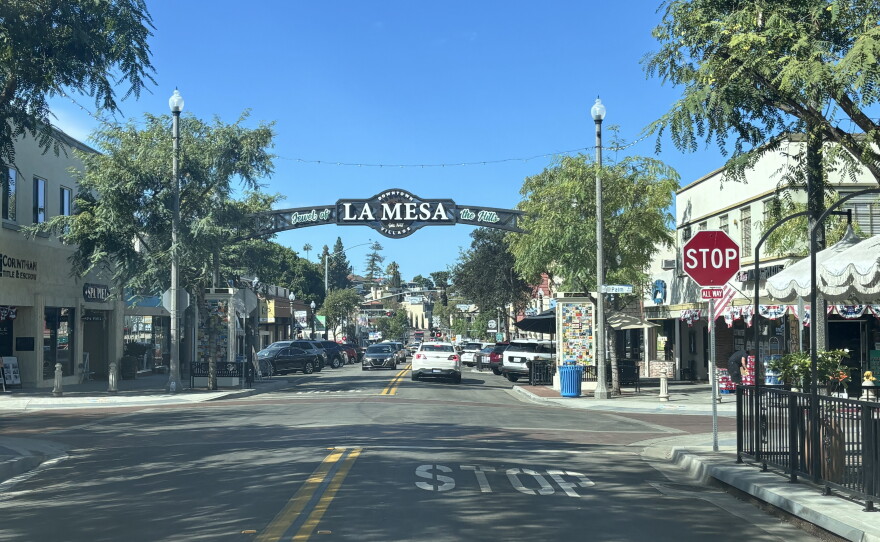 The City of La Mesa in June 2027 will host its first Pride event. Photo taken Sept. 9, 2026.