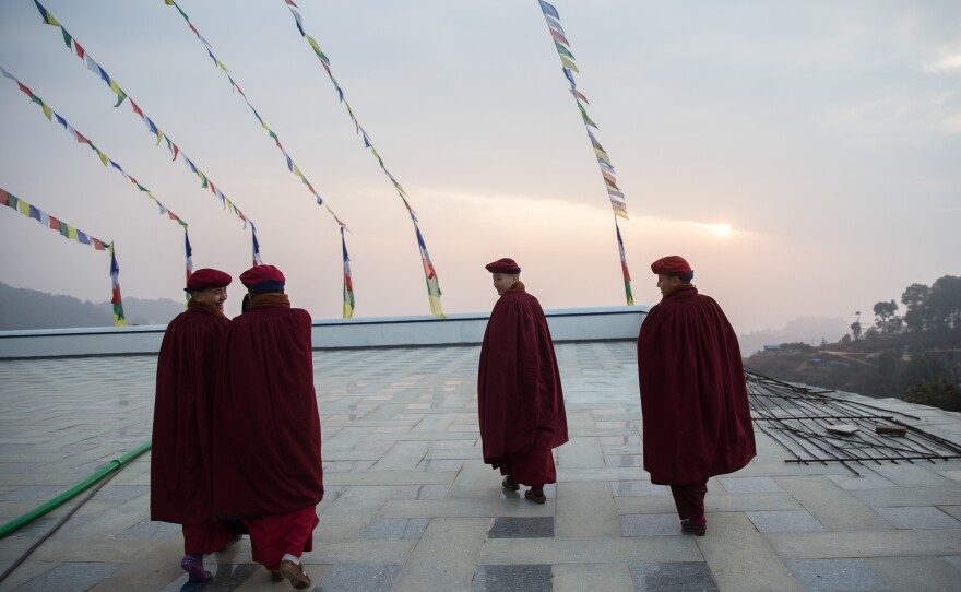 They call themselves "Kung Fu Nuns" and teach self-defense techniques to girls in villages.