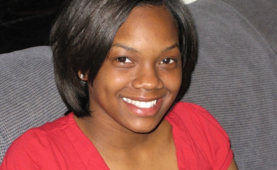 Skyy Calice attends Bradley University in Peoria, Ill. She's majoring in criminal justice and sociology. She plans to become a police officer, like her father.