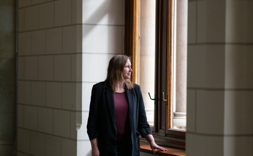 Vienna council member Nina Abrahamczik says the city is using the roughly 420,000 housing units it owns or subsidizes to cut planet-heating pollution.