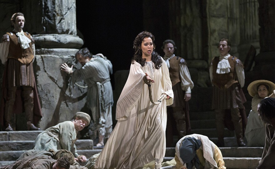 Nadine Sierra as Ilia in Mozart's “Idomeneo.”