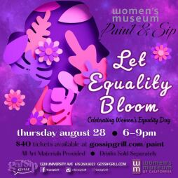 Let Equality Bloom: Paint and Sip