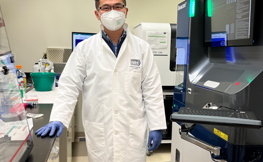 Joshua Tan, Chief of the Antibody Biology Unit at NIH.
