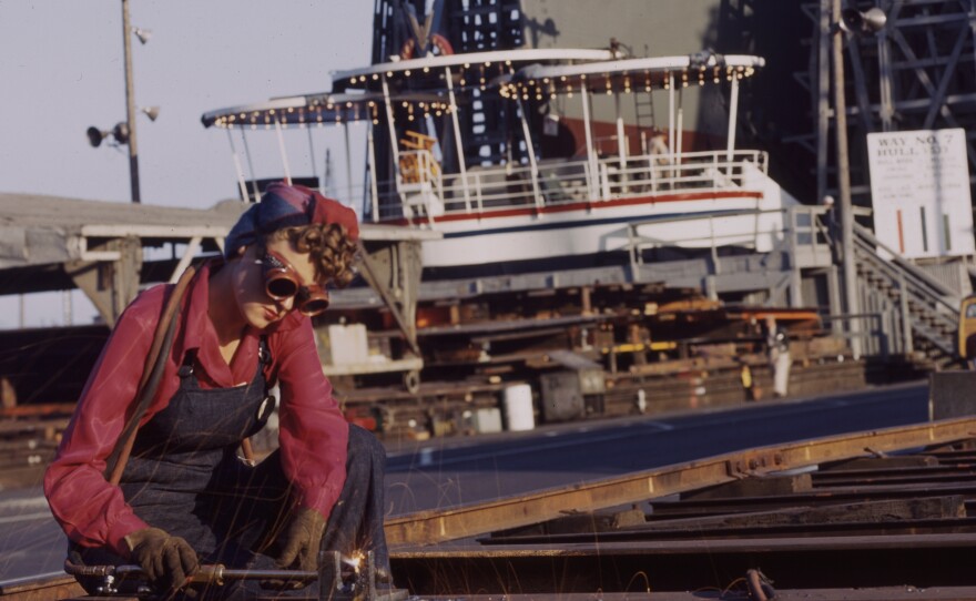 Millions of women worked in U.S. factories and shipyards during WWII to support the war. They're known now as "Rosies," because of the symbolism of Rosie the Riveter.