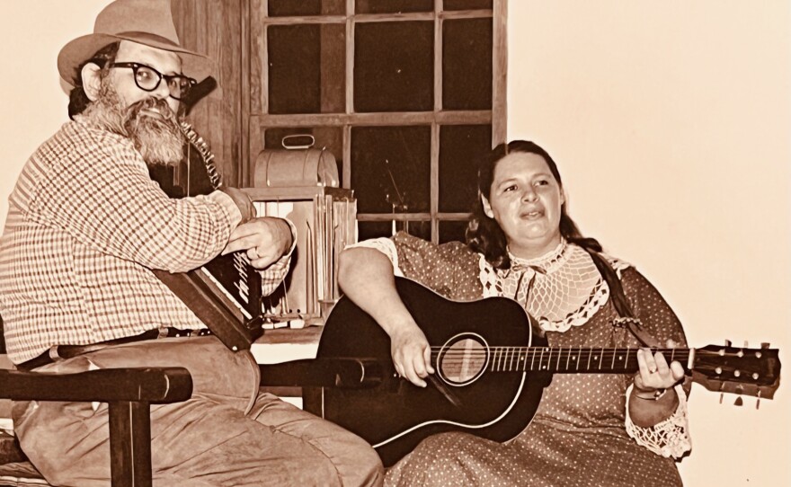 Lou Curtiss and Virgina early 1980s