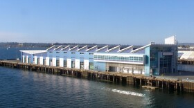 The Port Pavilion on Broadway Pier.