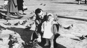 Photo with daughter