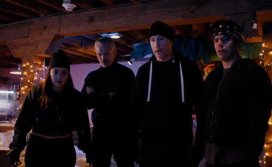 A group of friends decide to get revenge after being scammed in Alejandro Montoya Marin's "The Unexpecteds." (2025)