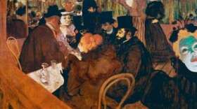 Toulouse-Lautrec's "At the Moulin Rouge"