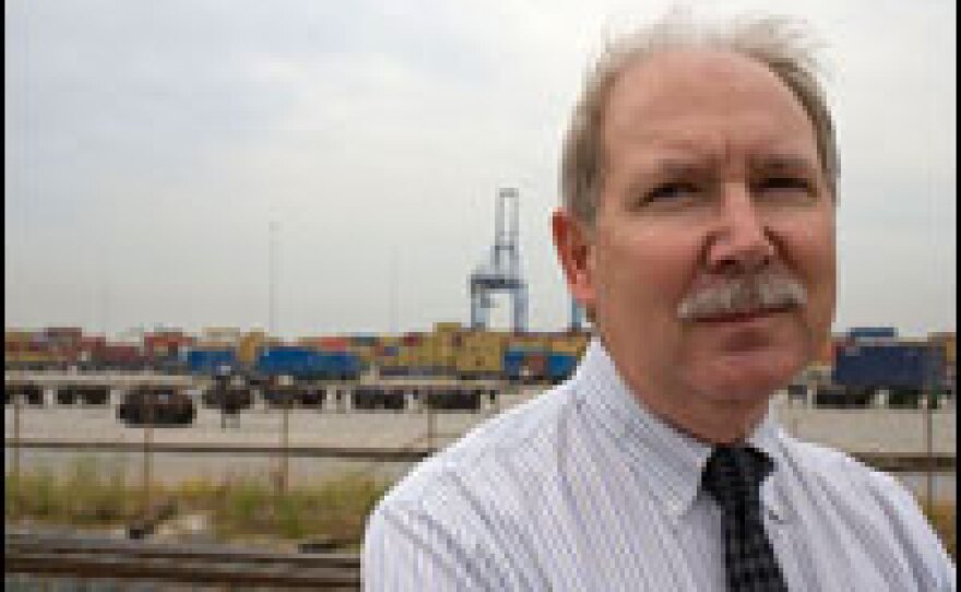 Dean Cook is a supervisory consumer safety officer for the FDA at the Port of Baltimore.  He says that of the food they separate for closer inspection, about 9 percent is detained.