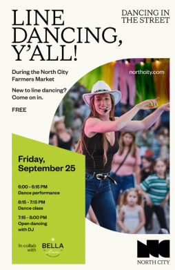 North City’s Dancing in the Street Series Returns with Line Dancing