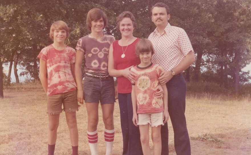 Douglas Blackmon (front) with his family. AMERICAN EXPERIENCE "The Harvest"