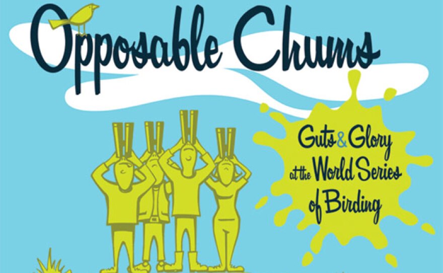 Promotional graphic for the film "Opposable Chums: Guts & Glory At The World Series Of Birding."