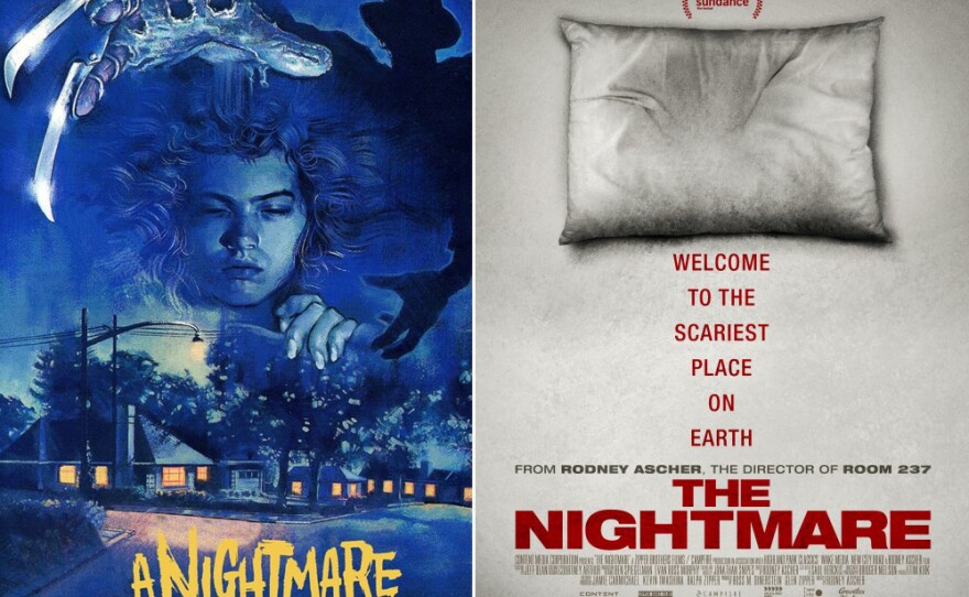 For Day Seven of 30 Days of Streaming Horror, I am recommending a double feature designed to keep you up all night, "A Nightmare on Elm Street" (1984) and "The Nightmare" (2015).
