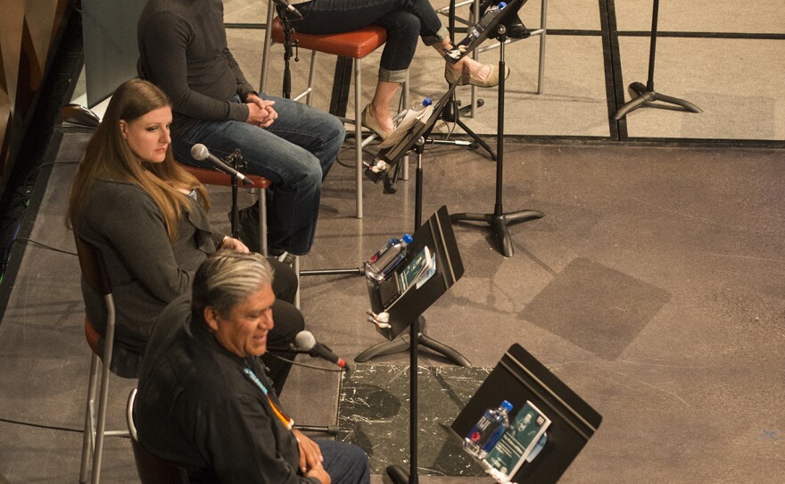 'at the live performance of Michel Martin's Going There at Colorado State University Tuesday May 24, 2016. The show was titled, " The Future of Water."'