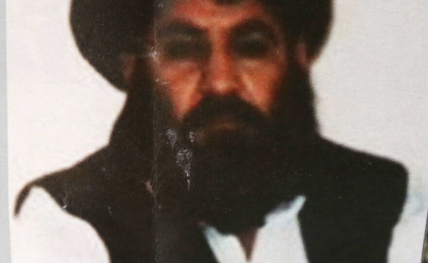 Taliban leader Mullah Mansour.