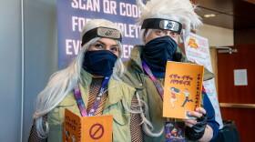 Cosplayers at the recent Anime Riverside in undated photo.