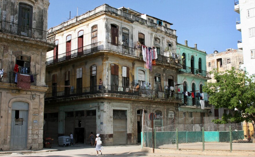 The egalitarian policies of the revolution resulted in a whole generation of home owners who don't have the money to maintain their places.