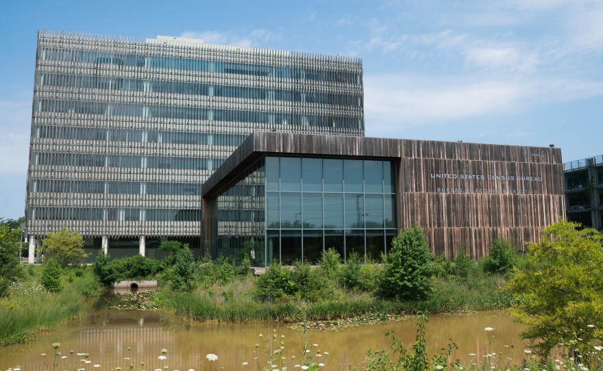 The U.S. Census Bureau, headquartered in Suitland, Md., is facing a lawsuit over its long-standing policy of counting unauthorized immigrants in census numbers used to redistribute seats in Congress.