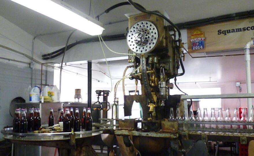 The "Dixie," purchased from a Baltimore supplier in 1938 for $2,400, is still the only bottler Squamscot uses.