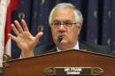 US Rep. Barney Frank,D-MA, chairman of the US House Financial Services Committee conducts hearings on "Financial Market Regulatory Restructuring." July 10, 2008 on Capitol Hill in Washington, DC.