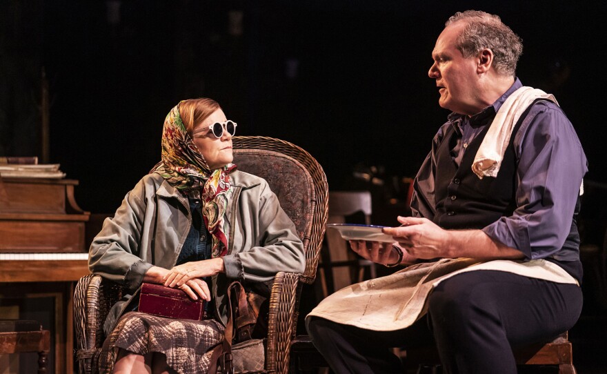 Mare Winningham and Jay O. Sanders in "Girl from The North Country."