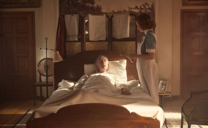 Michael Gambon as Winston Churchill and Romola Garai as Nurse Appleyard.