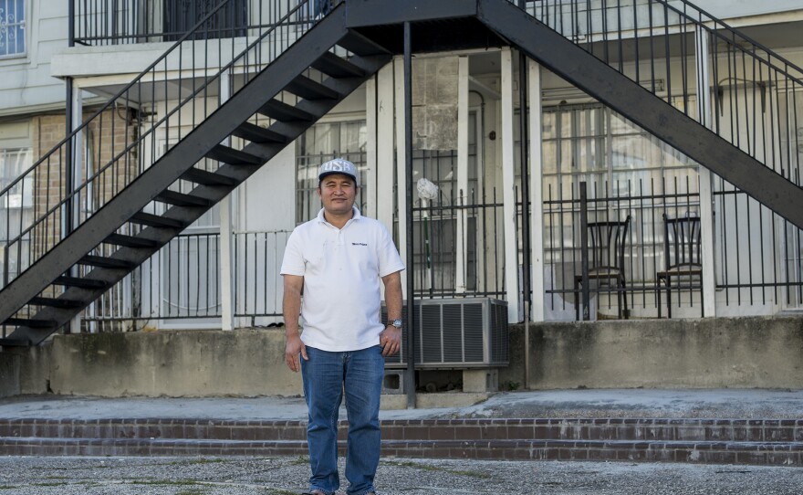 Dan Dang, from Vietnam, at the Thai Xuan Village apartment complex.
