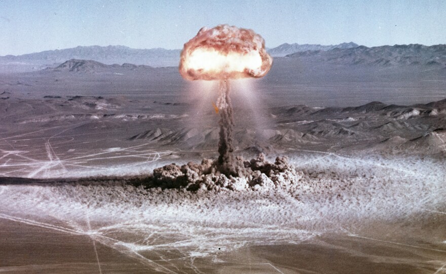 Operation Buster–Jangle was a series of seven nuclear weapons tests conducted by the United States in late 1951 at the Nevada Test Site.