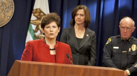 DA Bonnie Dumanis discusses search warrants served at more than a dozen medical marijuana storefronts in San Diego County.
 